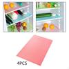4-х компонентные коврики для холодильника кухонные гаджеты аксессуары без скользящих подкладок