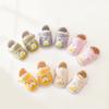 Summer Newborn Baby Girl Boy Shoes Anti Slip Cute Cartoon Thick Terry Infant Fluffy Shoes For Girls Fashion Style