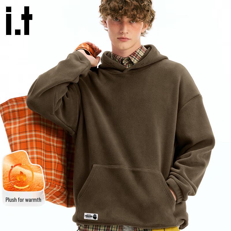 Fingercroxx IT Men's Fleece-Lined Loose-Fit Hoodie