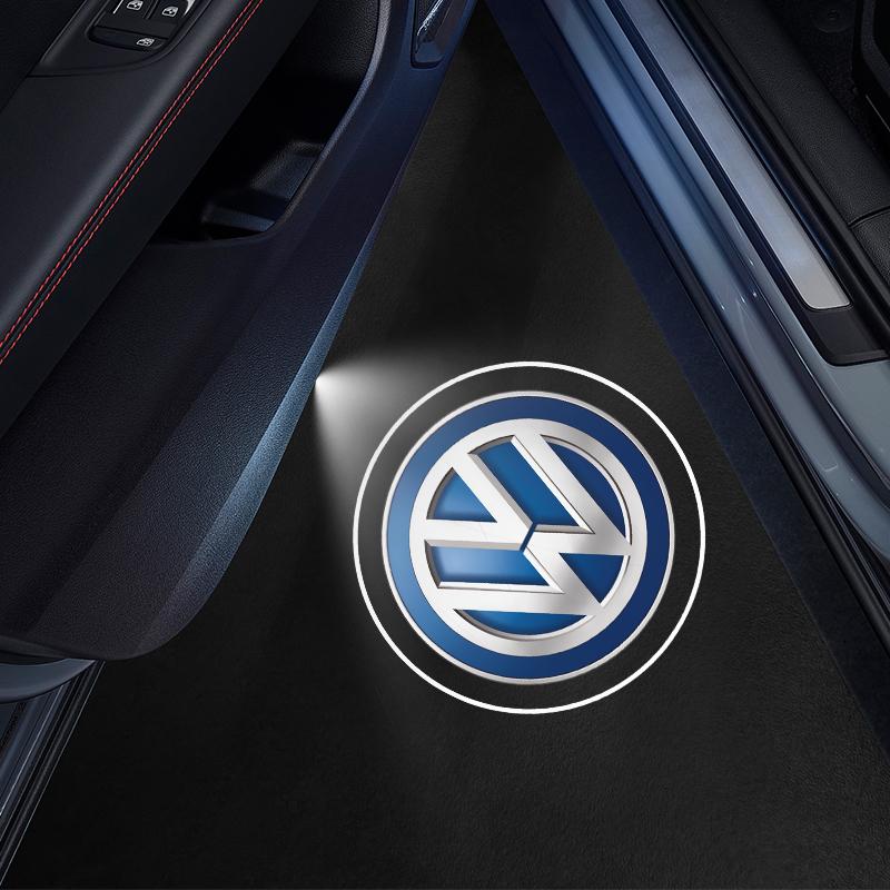 2026 Горячий Для VW VOLKSWAGEN Автомобильная Дверь Приветственный Лазерный Светодиодный Проектор Логотип Свет Беспроводные Авто Аксессуары Для Volkswagen VW GOLF Polo