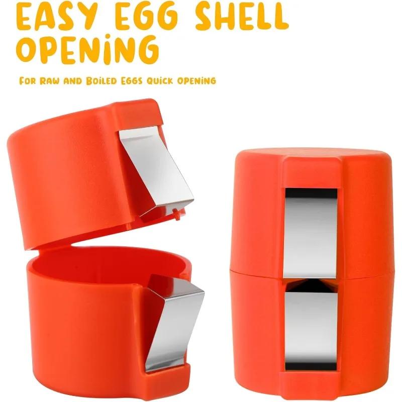 Открывалка для яичной скорлупы, приспособление для разбивания скорлупы сваренных вкрутую яиц, ручной разделитель яиц, предотвращает падение скорлупы