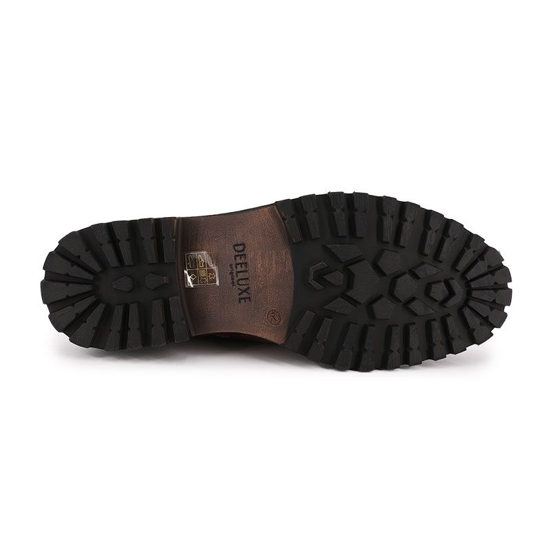 DEELUXE 74 мужские черные ботильоны на шнуровке