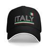 Флаг Италии Italia Italiano Итальянская Повседневная Бейсболка Летняя Кепка Тракер Козырек от Солнца Уличные Спортивные Кепки Женские Мужские Бейсболки