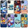 B-78 Pokemon Squirtle Black Case for Redmi 10A 10C 12C 13C 9A 9C 9T A3X Note 10 9 9S 10S iPhone 11 12 13 14 15 16 X XS Pro Max Mini 7 8 Plus XR