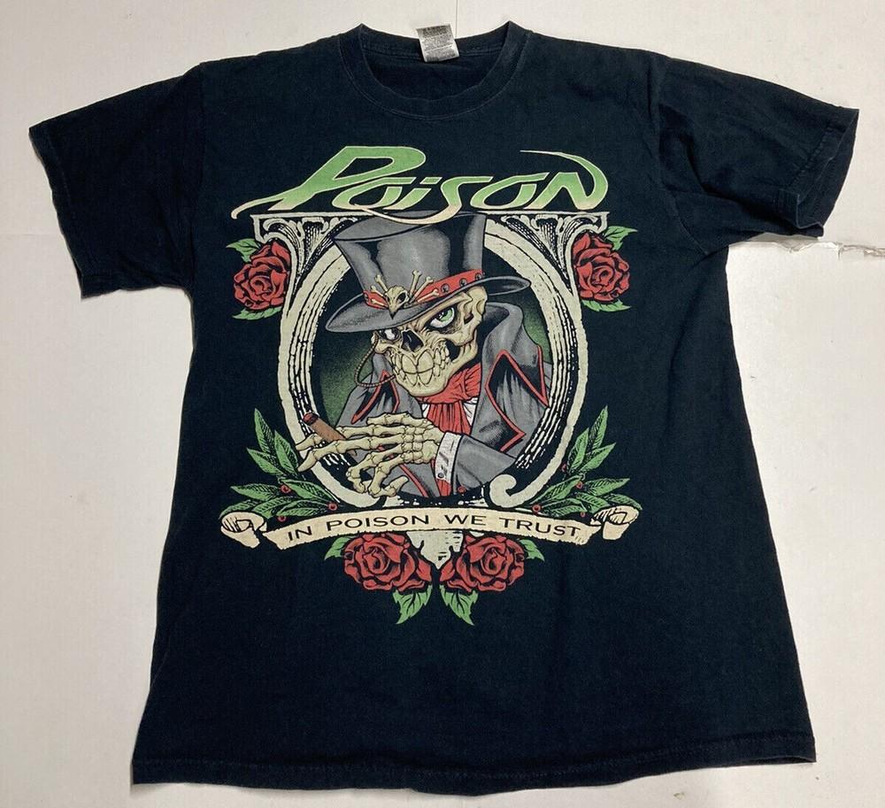 Vintage 2011 Poison 25th Year Anniversary Tour Concert T-shirt BO1417 Unisex T-Shirt