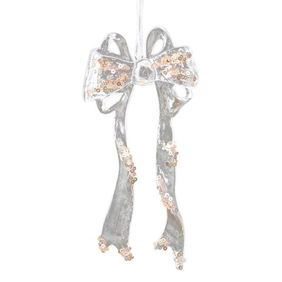 Рождественское акриловое подвесное украшение с блестками Прозрачный Олень Бабочка Тыква Карета Снежинка Стрекоза