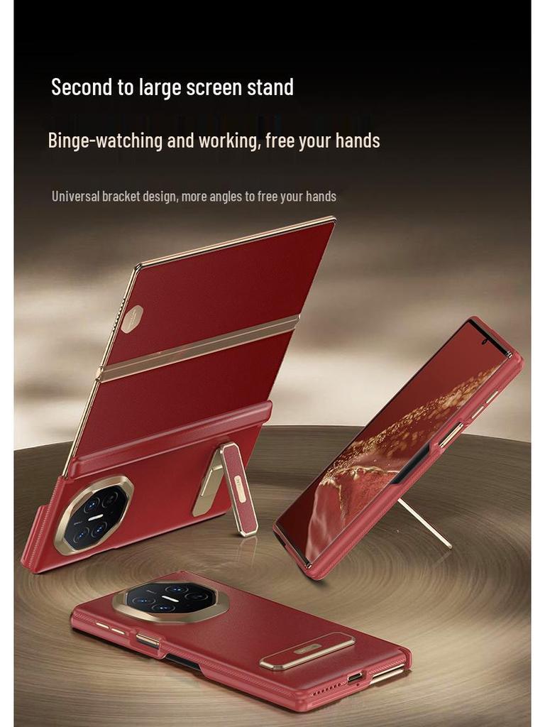 Универсальный кронштейн T2: Роскошный деловой чехол с полной защитой для телефона Huawei MateXT