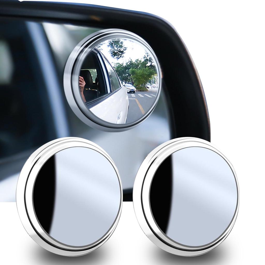 LUYING Blind Spot Mirror, For Cars, 360 Degree Angle Adjustable, Rearview Mirror, Rear View,