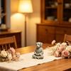 3D-печатная статуэтка медитирующей собаки, милая щенячья скульптура в стиле дзен, ретро-декор для стола дома и офиса, уникальный подарок для любителей собак