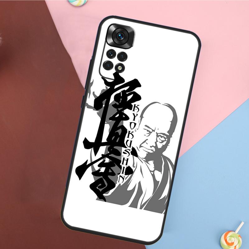 Чехол Kyokushin Karate Ояма для Xiaomi Redmi Note 14 13 12 9 10 11 Pro 9S 10S 11S 12S Redmi 14C 10C 12C 13C