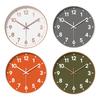 Decorative Wall Clock Clear Display Battery Operated Modern Non-Ticking Silent Operation Wall Clock