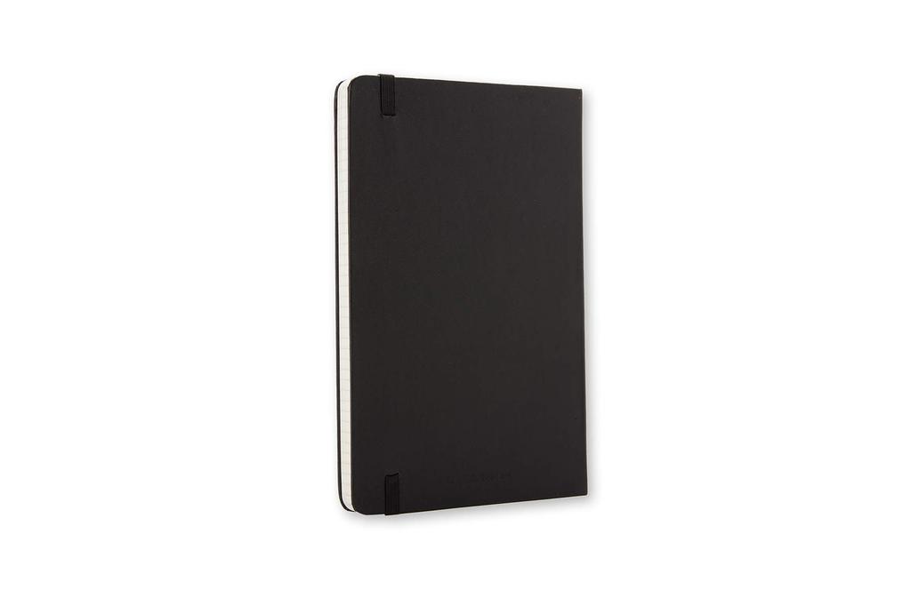 Блокнот Moleskine Note Classic в твердом переплете, большой размер 13 см x высота, черный QP061 (Ширина 21см)