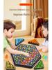 Triangle Chess Rubber Band Toy - Kids' Geometric Thinking Game for Intellectual Development and Parent-Child Interaction