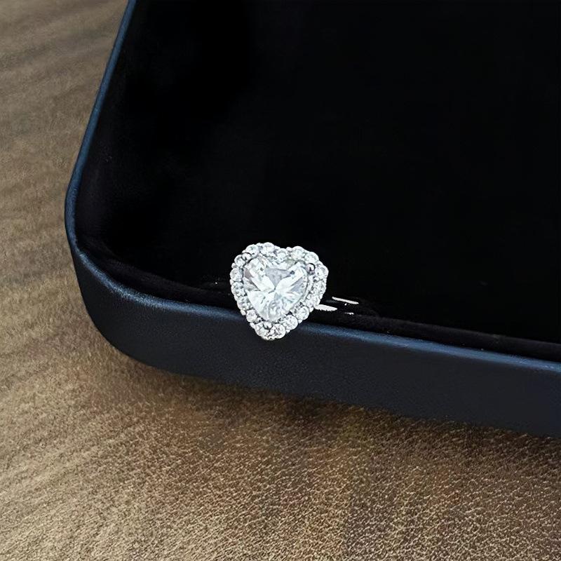 Любовь, Мода И Роскошь, Полный Звезд, Кольца С Инкрустацией Цирконами, Нишевое Высококлассное Ощущение, Изысканное И Красивое Кольцо На Указательный Палец, Женщины