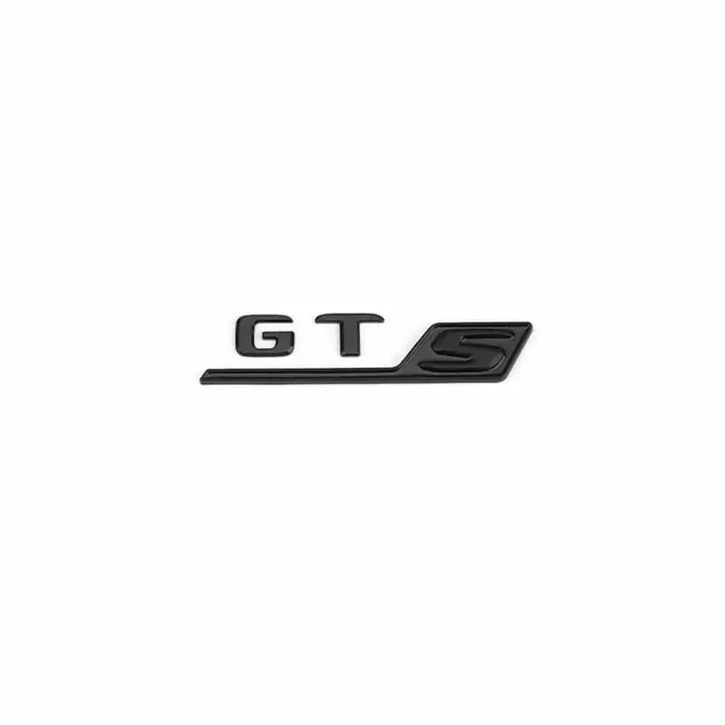 GTR GTS GTC 3D ABS Letter Rear Trunk Decal Emblem Badge Sticker For Mercedes Benz AMG GT R S C GT43 GT63 C190 Car Accessories