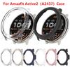 Hard PC Protective Cover For Amazfit Active 2 Smart Watch Case Shell Frame Bumper For Huami Amazfit Active 2 Protector Accessory