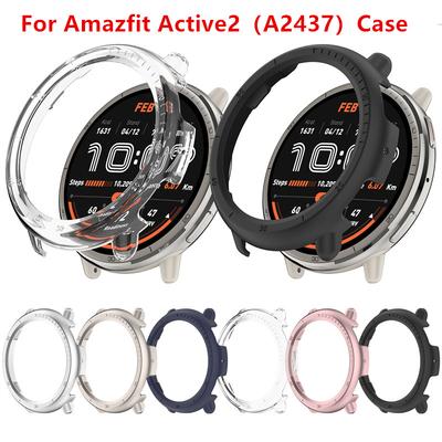 Жесткий защитный чехол для ПК для умных часов Amazfit Active 2, чехол-бампер для Huami Amazfit Active 2, защитный аксессуар