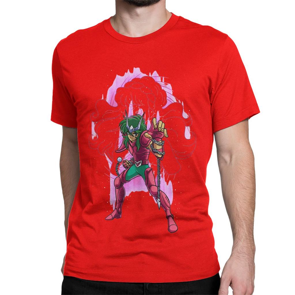 Аниме футболка Рыцари Зодиака Мужская Женская Святые Сейя Юмористическая 100% Хлопковая Футболка Круглый Вырез Футболка 4XL 5XL 6XL Топы