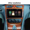Mercedes-Benz W209/W203/W168/463 Система GPS-навигации и CarPlay с камерой заднего вида и Bluetooth