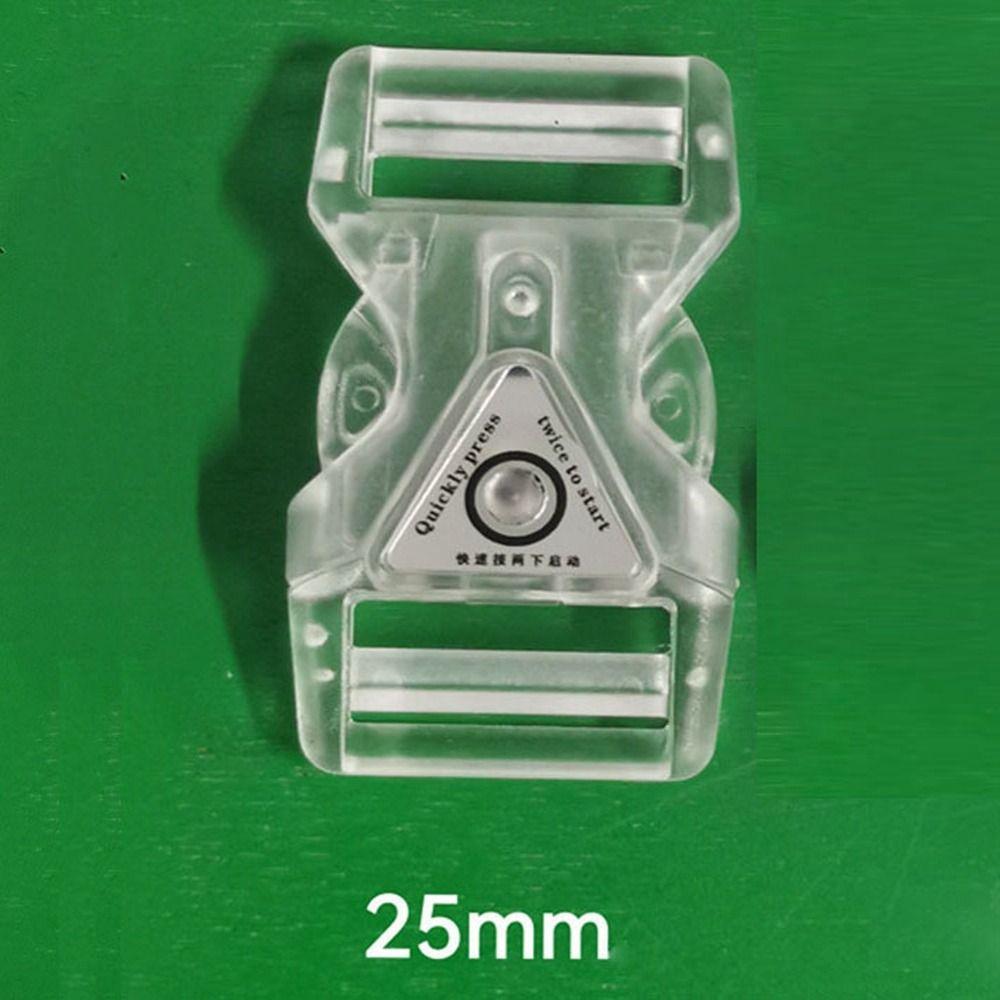 Черная двойная регулируемая 20/25/32/50мм тактическая пряжка для рюкзака Новая пластиковая фурнитура Инструмент для улицы