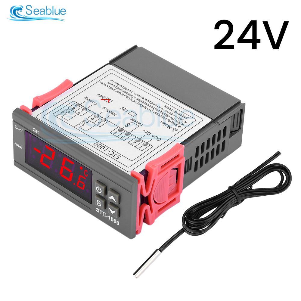 STC-1000 STC 1000 LED Digital Temperature Controller Thermostat Thermoregulator Incubator Heating Cooling 12V 24V 110V 220V