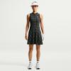 Nike Sleeveless Dresses Women's Black Crew Neck Moderate Short Skirt