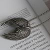 Нержавеющая сталь, женские модные ювелирные изделия, мужская цепочка на ключицы, ожерелье в корейском стиле, ожерелье с крыльями ангела