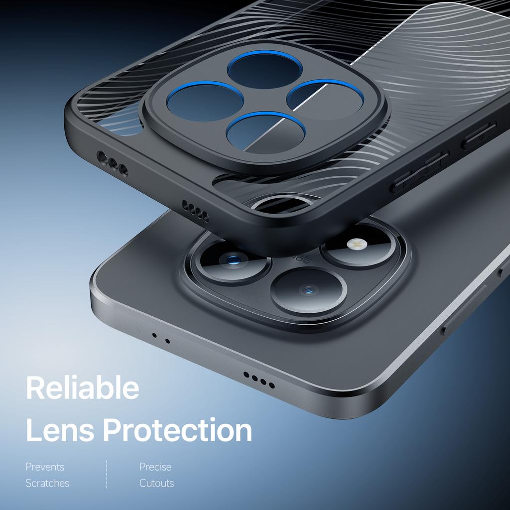 Для Xiaomi Redmi Note 15 Pro 5G (Глобальный) Чехол DUX DUCIS Серии Aimo TPU+PC Матовый Ударопрочный Чехол для Телефона (Сертификация REACH)