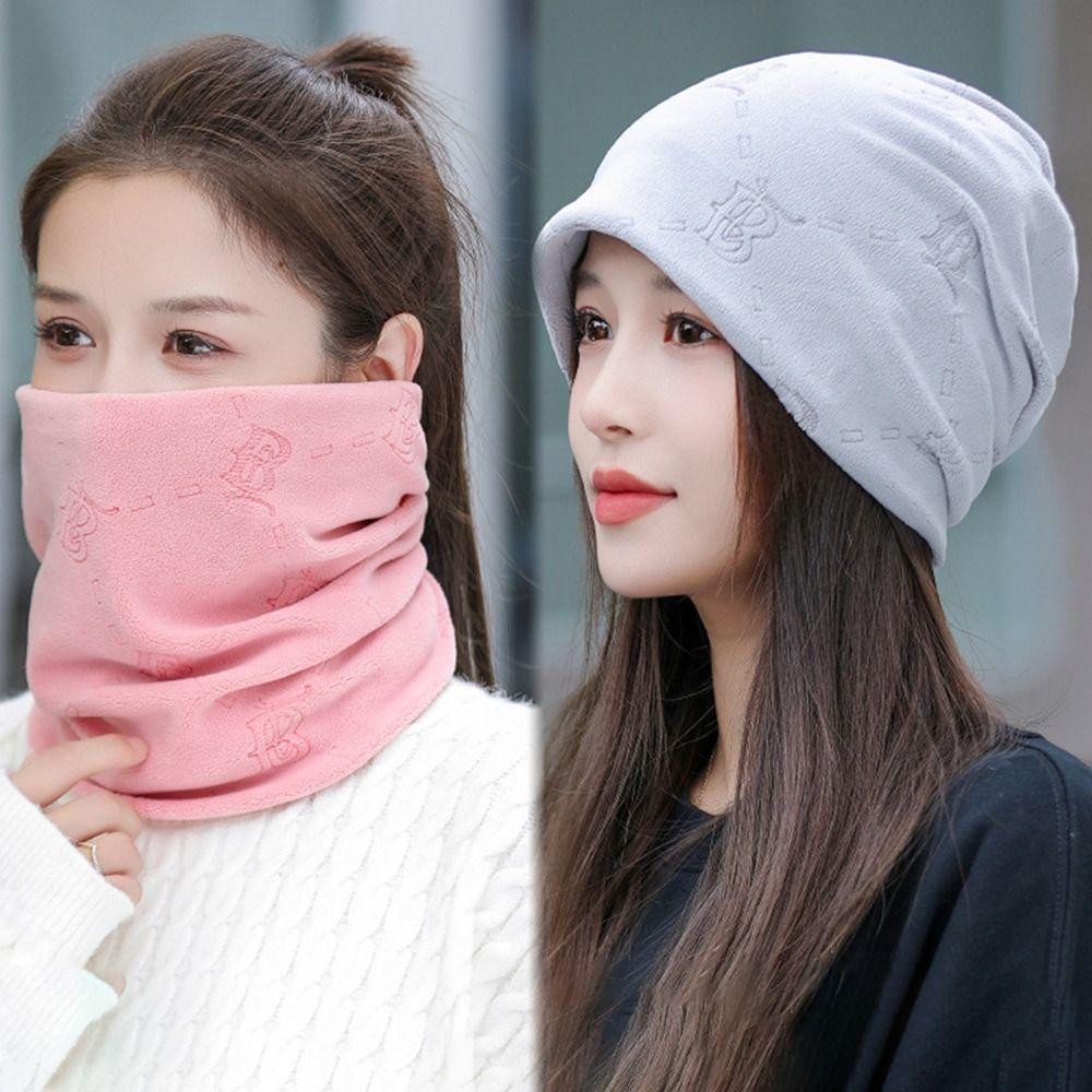 Шарфы с утолщенной подкладкой, полиэстеровый спортивный шарф, модная шапка-пуловер