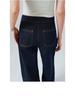 Designer High-Waisted Wide-Leg Jeans for Women - Trendy Spring Floor-Length Denim Pants