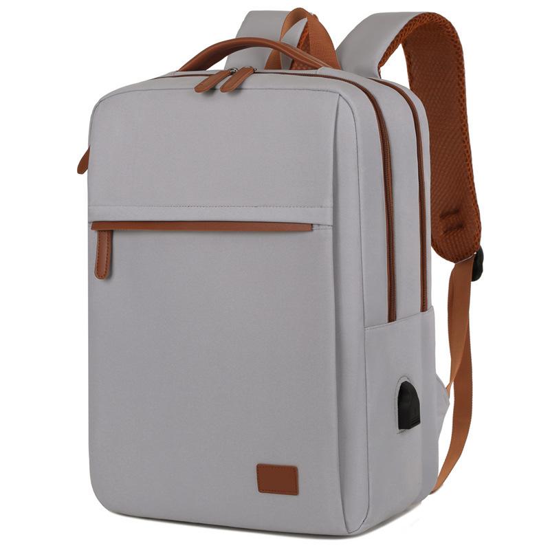 TS JYL laptop bag,Cross-Border Backpack Men Travel Simple Student Women Laptop Backpack