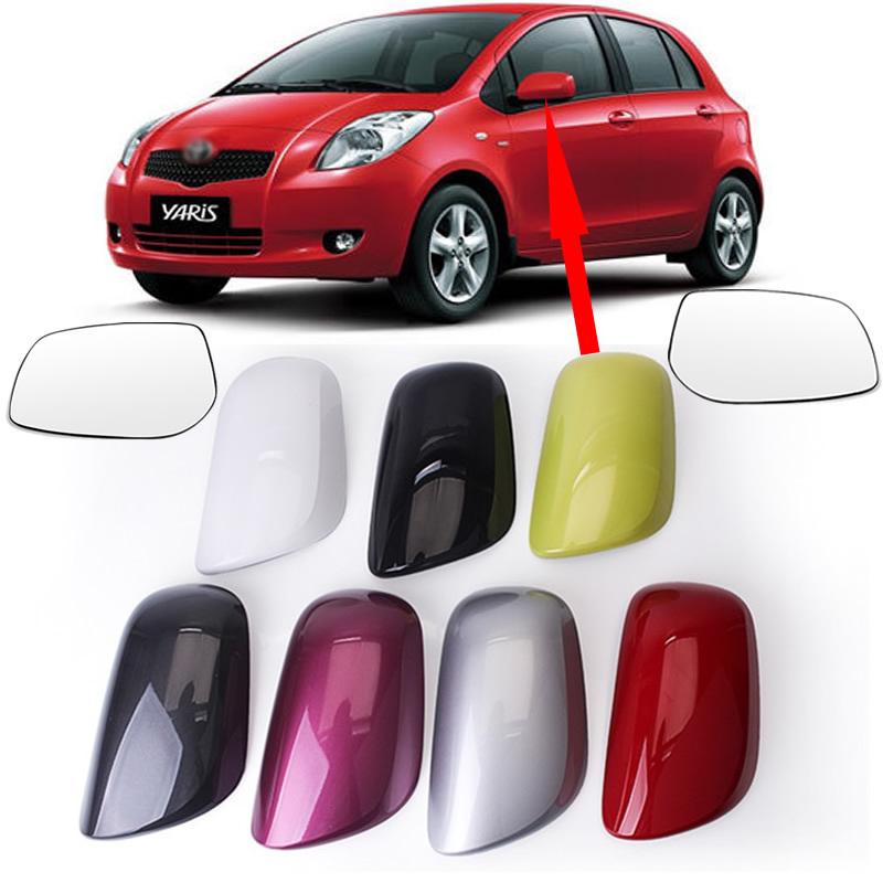 Автоаксессуары Для Toyota Yaris 2006-2011 Крышка зеркала заднего вида Корпус зеркала заднего вида Корпус зеркала