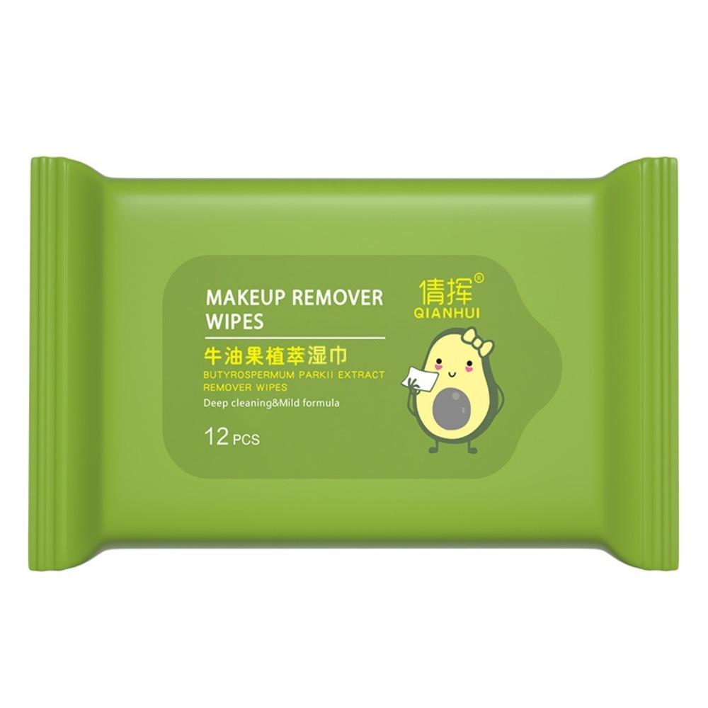 12/60/80PCS Cotton Facial Cleansing Wet Wipes Soft Makeup Remover Towel Makeup Removal Wipes Travel