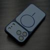 Роскошный матовый чехол для iPhone 18 17 16 15 14 13 12 11 Pro Max 18Pro 17Pro Mag Для зарядки MagSafe Безопасный Мягкий чехол Жесткая задняя крышка