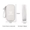 CKBSX1 Car Digital Storage Bag Waterproof Cable EVA Charging Tools Organizer For Honda Jsrzcing Civic Accord Fit City Vezel CRV Odyssey