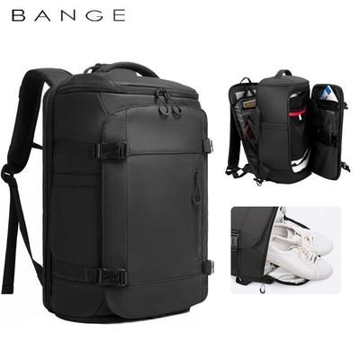 Мужской рюкзак BANGE большой вместимости для путешествий на открытом воздухе с отделением для обуви и отделением для ноутбука