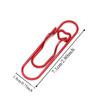 10pcs Colorful Paper Clips Paper Fix Clips Bookmarks Multi-functional Pen Holder  Journal Tool