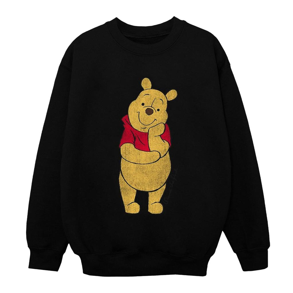 Winnie the Pooh Girls Classic Sweatshirt