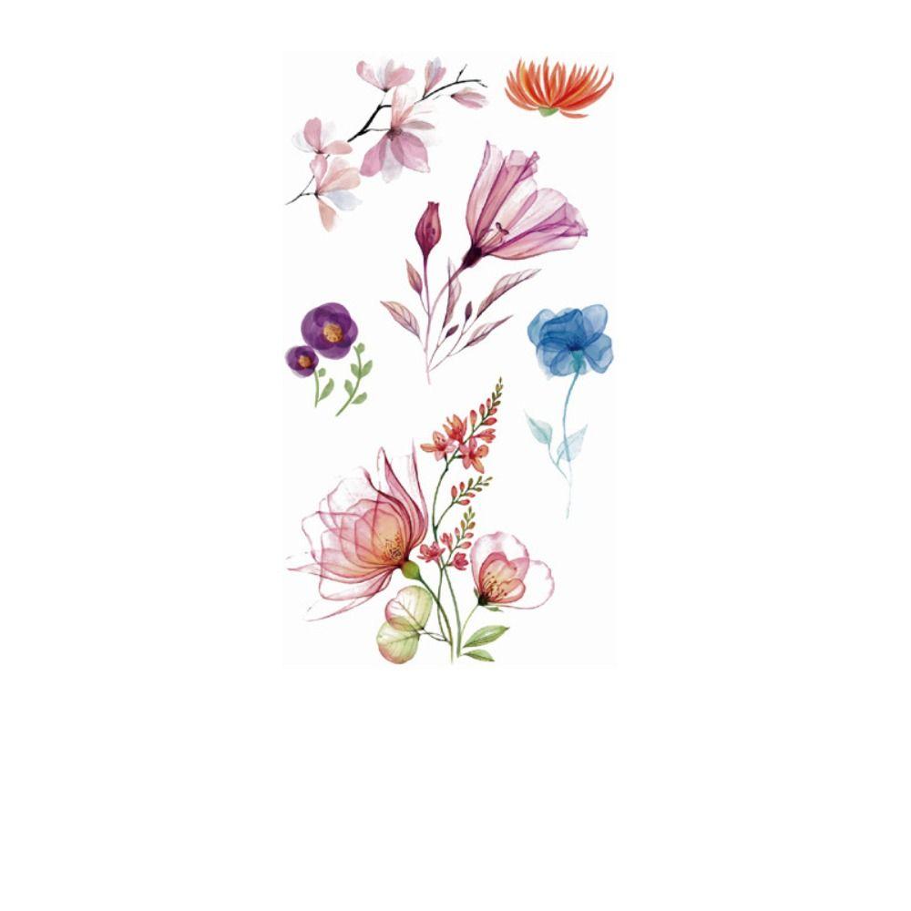 Waterproof Temporary Tattoo Sticker Anti Sweat Petal Tattoo Sticker  Chest