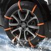 10pcs Car Anti-skid Chain - Winter Snow and Muddy Road Track Tire Anti-skid Chain, Rolling Belt, Universal Car Type