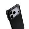 MELKCO For iPhone 17 Pro Case Compatible with MagSafe Waxy Genuine Cow Leather PC Phone Back Cover