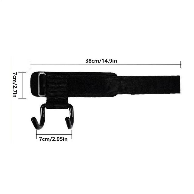 Weight Lifting Hook Grips With Wrist Wraps Hand-Bar Wrist Strap Gym Fitness Wrist Support Lift Strap Pull-up Hook