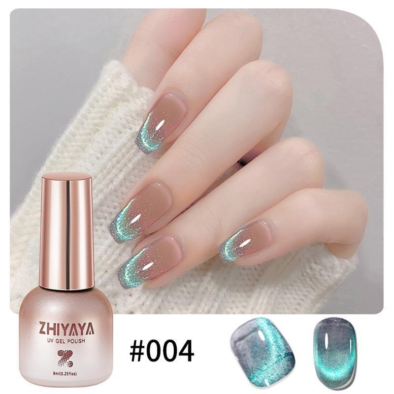 8 мл 9D Cat Магнитный гель-лак для ногтей Soak Off Gel Nail Art УФ-гель-лак