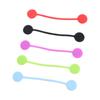 5PCS Magnetic Fabric Huggers Silicone Cable Ties Magnetic Clips Set Fabric Clips Set  Crafting Gifts