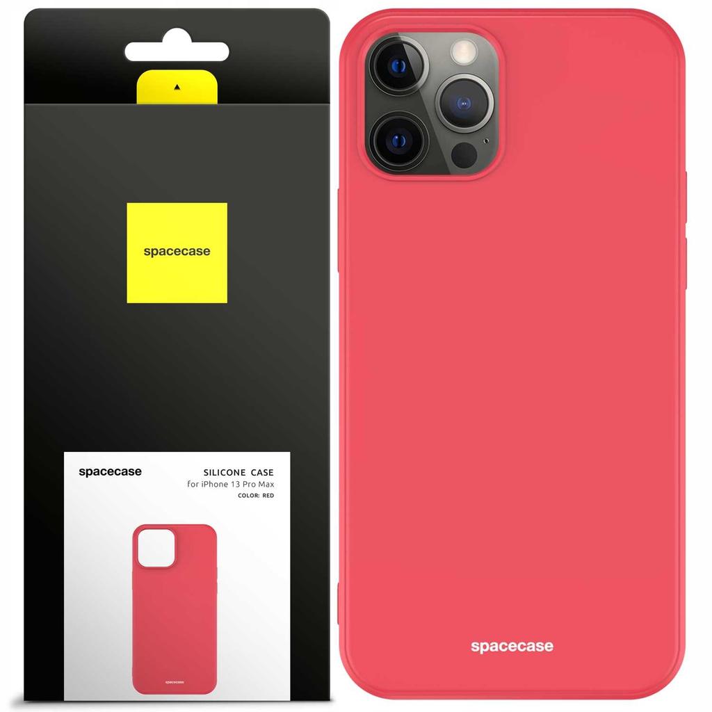 Sc Silicone Case Iphone 13 Pro Max Red