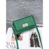 Кожаная сумка через плечо, модная универсальная сумка High Sense Diagonal Small Square Bag, женская сумка
