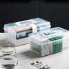 Dustproof Stationery Storage Case Waterproof Medicine Cabinet Portable Emergency Kit Box