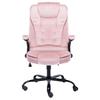 Office Chair In Pink Velvet