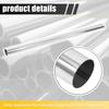 UXCELL 1Pc Straight 51mm 57mm 63mm OD 760-1140mm Length Multi-purpose Mandrel Exhaust Pipe Tube Pipe T304 Stainless Steel