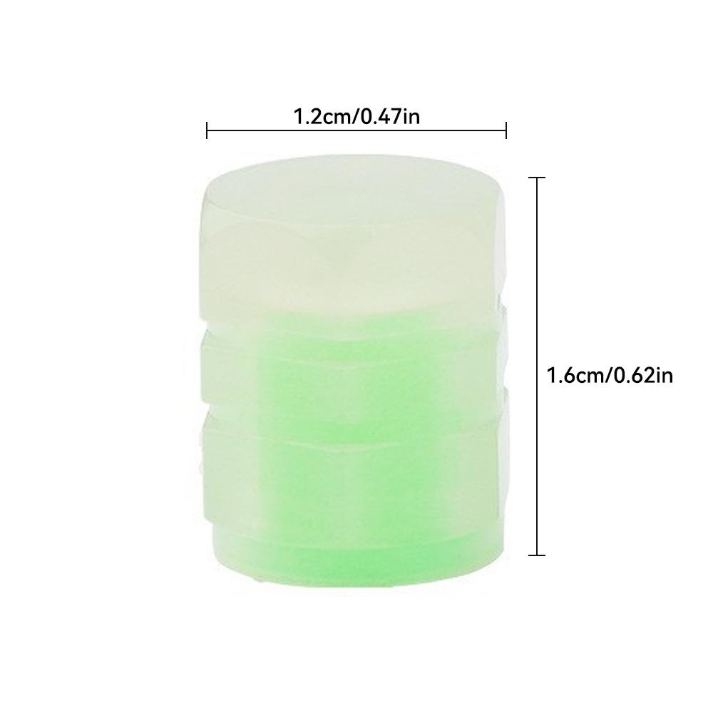 Универсальная светящаяся крышка клапана шины, ступица колеса автомобиля, светящаяся пылезащитная декоративная крышка насадки на обод шины для мотоцикла, велосипеда